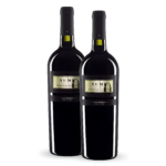 Kit Jantar Romantico Vinho Italiano Caldora Yume Montepulciano D'Abruzzo 2011 750ml