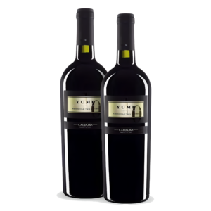 Kit Jantar Romantico Vinho Italiano Caldora Yume Montepulciano D'Abruzzo 2011 750ml