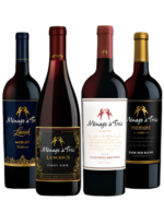 Kit Ménage à Trois Califórnia, Vinhos Americanos Exclusivos