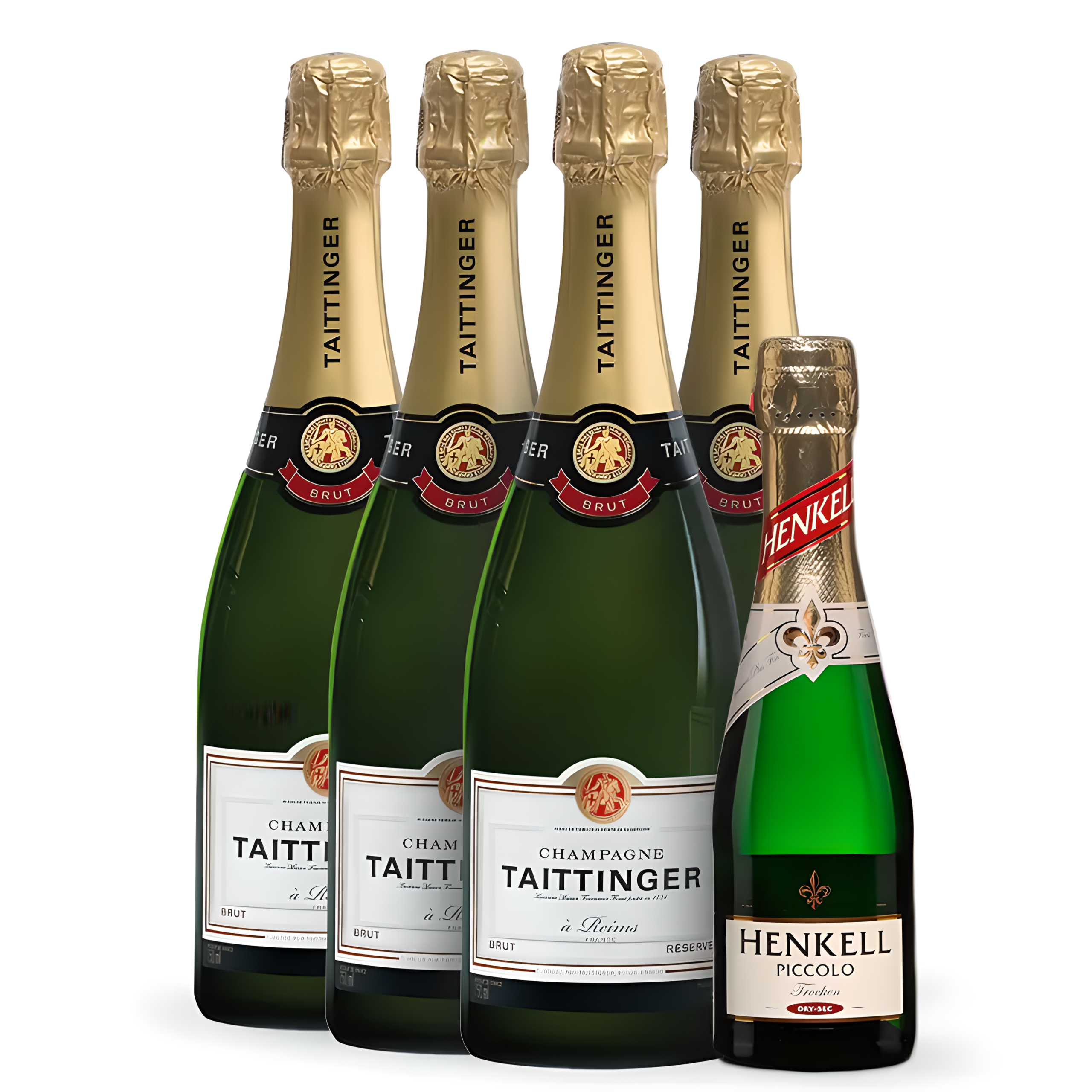 Louis Roederer & Taittinger ダミーボトルセット Kit Taittinger Champagne Brut Réserve. França e Alemanha - Adega