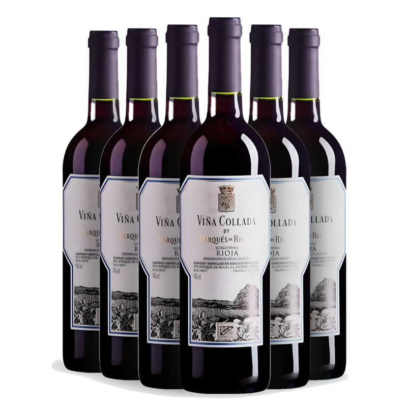 Kit Vina Collada Tempranillo Vinhos Espanhol La Rioja- 6 und