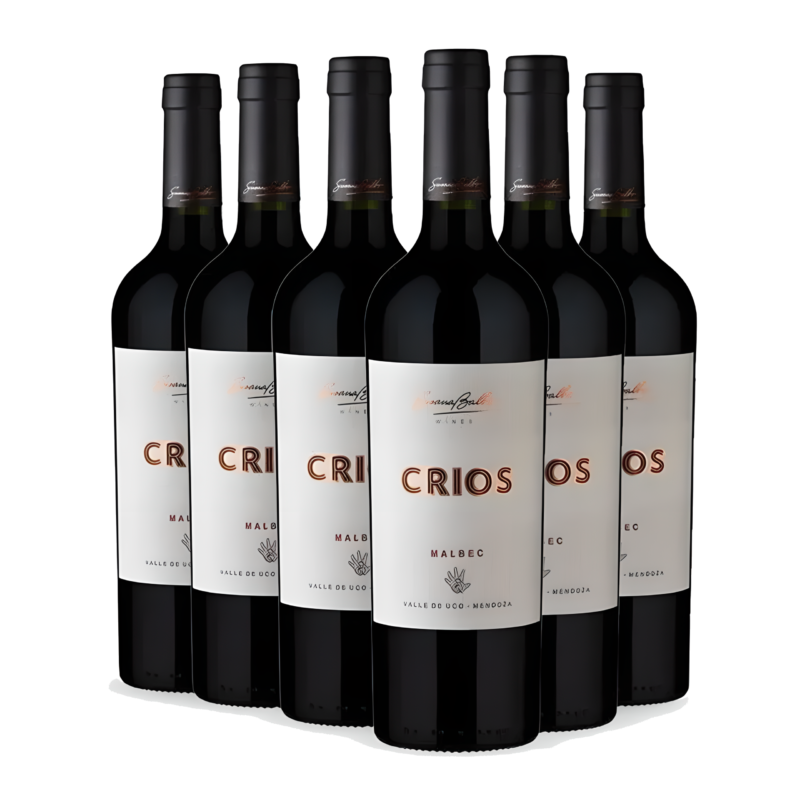 Kit Susana Balbo Crios Malbec 2019 Vinho Argentino - 6 Garrafas