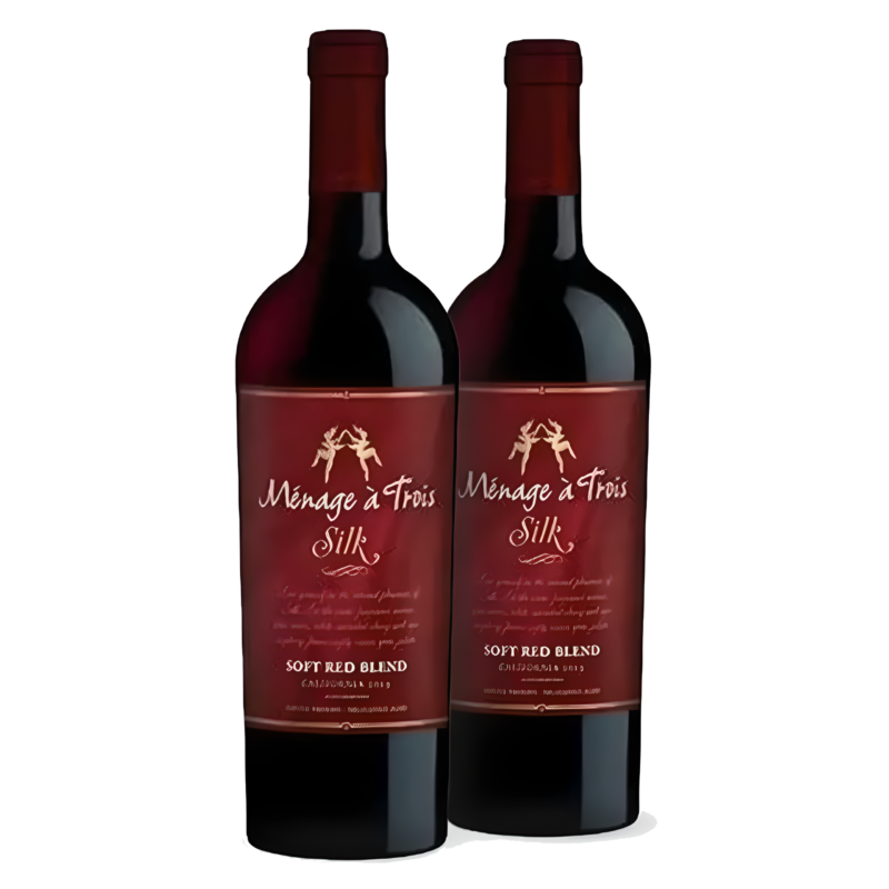 Kit com 2 Ménage à Trois Silk Califórnia 2017, Estados Unidos