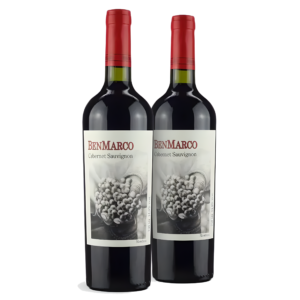 Kit com 2 Vinhos Argentino BenMarco Cabernet Sauvignon Susana Balbo Mendoza 2015 (Vinho da Argentina 96 Pontos, 11 meses em barricas de carvalho francês)