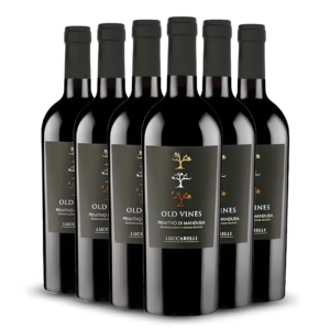 Kit Vinho Tinto Luccarelli Primitivo de Manduria 2015 Old Vines 6 und