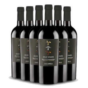 Kit Vinho Tinto Luccarelli Primitivo de Manduria 2015 Old Vines 6 und