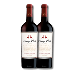 Kit com 02 Menage à Trois California Red Wine 2017 Vinhos Americanos