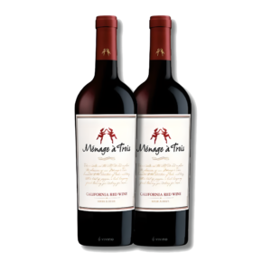 Kit com 02 Menage à Trois California Red Wine 2017 Vinhos Americanos