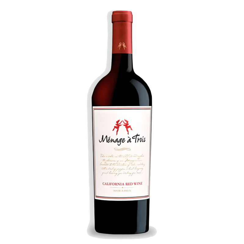 Vinho Tinto Menage à Trois California Red Wine 2017 90 pts Estados Unidos