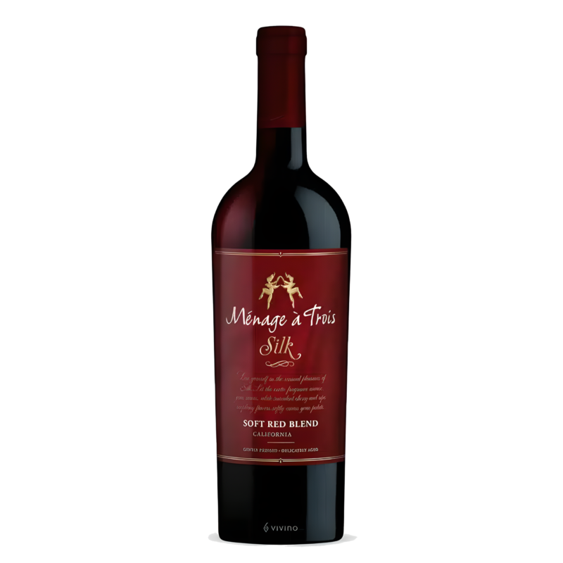 Vinho Tinto Ménage à Trois Silk Califórnia 2017
