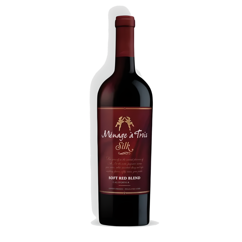Vinho Tinto Ménage à Trois Silk Califórnia 2018
