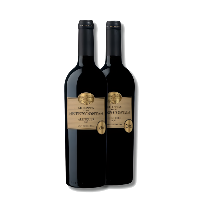 Pack 2 und Vinho Tinto Quinta das Setencostas DOC 2019