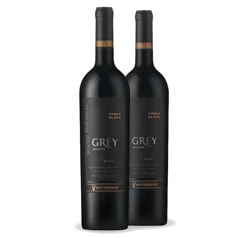 Pack Vinho Grey Syrah Chile, 96 pontos do guia Descorchados. 100% do vinho é envelhecido em barricas de carvalho francês por 18 meses, seguido por mais 8 meses em garrafa.