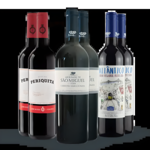 Kit Vinhos de Portugal 6 Vinhos- 2 Herdade São Miguel- 2 Periquita- 2 Atlântico