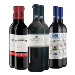 Kit Vinhos de Portugal 6 Vinhos- 2 Herdade São Miguel- 2 Periquita- 2 Atlântico