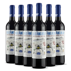 Kit Vinho Tinto Português Atlântico Região de Alentejo Safra 2020- 6 Garrafas