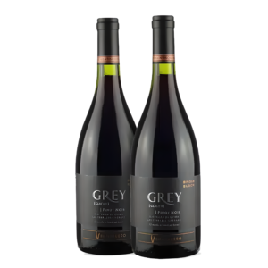 Pack com 2 Ventisquero Grey Pinot Noir Valle De Leyda. Descorchados: 93 pts, Envelhecido 12 meses em barricas de carvalho francês, Vinho Chileno Premiado 2016