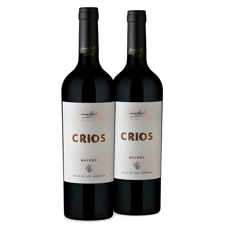 Kit Susana Balbo Crios Malbec 2019 Vinho Argentino - 2 Garrafas