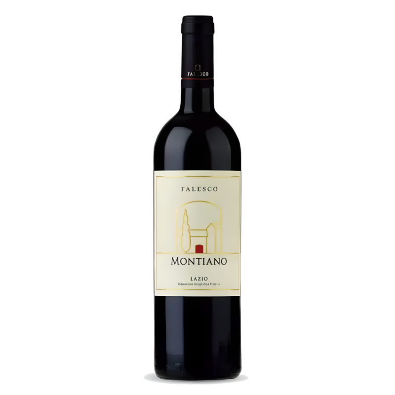 2010 Italiano Montiano Lazio IGT Supertoscano. 92 Pontos Envelhecido 12 Meses Vinícola Falesco
