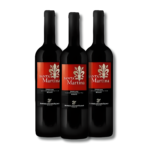 Kit Vinho Tinto Italiano Santa Martina Rosso IGT Toscana 2011 Safra Exclusiva  (Pague 2, Leve 3)