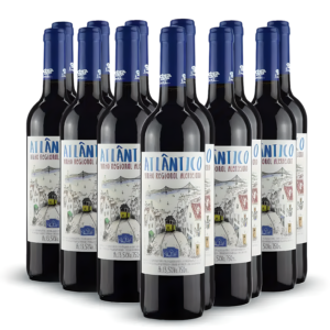 Kit Vinho Tinto Português Atlântico Alentejano Safra 2020 - 12 garrafas