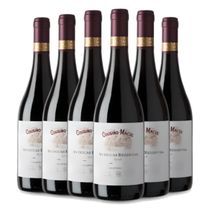 Kit Vinho Cousiño Macul Antiguas Reservas Syrah 2012 Valle del Maipo- 6 Garrafas