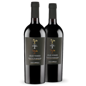 Vinhos Italianos Luccarelli Primitivo de Manduria Old Vines Puglia 2015 Pack Com 02 Unidades
