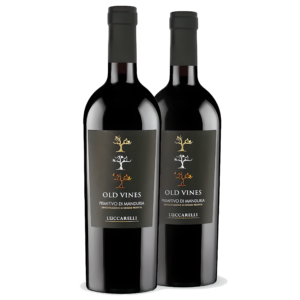 Vinhos Italianos Luccarelli Primitivo de Manduria Old Vines Puglia 2015 Pack Com 02 Unidades