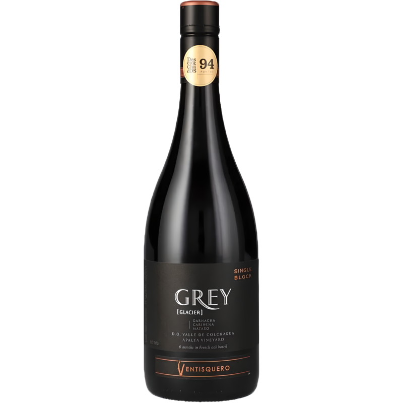 Vinho Tinto Ventisquero Grey Single Block GCM 2015 94 Pontos