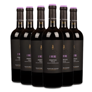 Kit i Muri Primitivo Vinho da Itália Safra 2018 - 6 Garrafas