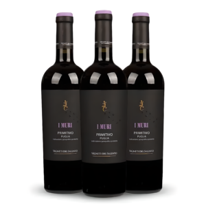 Kit I Muri Primitivo 2018- 3 Vinhos Italianos