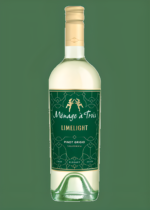 Vinho Branco Ménage à Trois Limelight Pinot Grigio 2019 Califórnia Estados Unidos