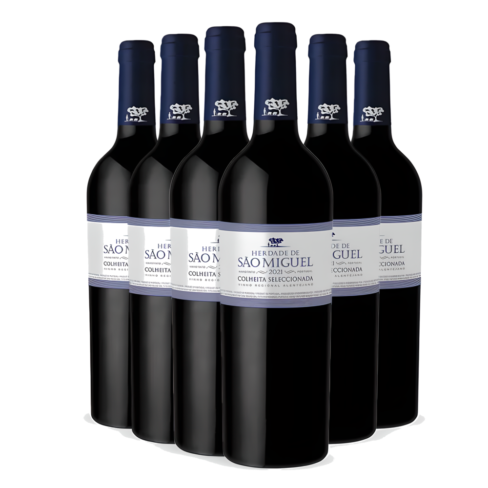 Kit Vinho Português Herdade de São Miguel 2017- 6 Garrafas