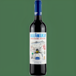 Vinho Tinto Português Atlântico Região de Alentejo Safra 2018. Uvas Alicante Bouschet, Trincadeira, Aragonez.