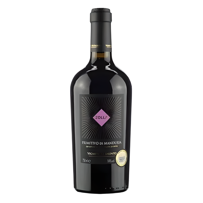 Vinho Tinto Zolla Primitivo di Manduria 2018 Italiano